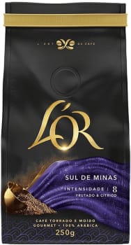 L'OR Café L'Or Torrado E Moído Sul De Minas Pouch 250G Gramas