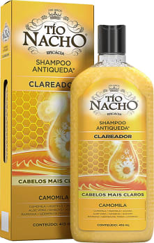  Shampoo Antiqueda Clareador Camomila, Tio Nacho, 415 Ml 