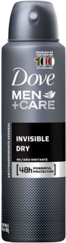 2 Unidades — Desodorante Dove Antitranspirante Aerosol Invisible 150ml