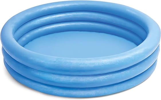 Piscina Azul Cristal 288L Redonda em PVC - Intex