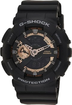 G-Shock GG Combi GA110 Preto/Ouro Rosa, Preto/ouro rosa, One Size, Combo extragrande GA110