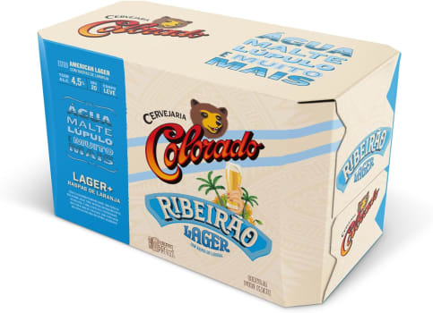 8 Unidades — Cerveja COLORADO Ribeirão Lager - 350ml