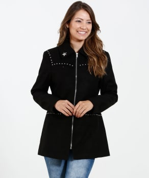 casaco feminino de soft