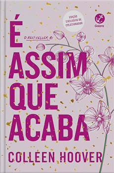 Livro É Assim Que Acaba Edição de Colecionador (Capa Dura) - Colleen Hoover