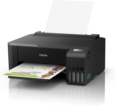 EPSON EcoTank L1250 - Impressora, tanque de Tinta Colorida, Wi-Fi Direct, Comando de voz, Bivolt (Preto)