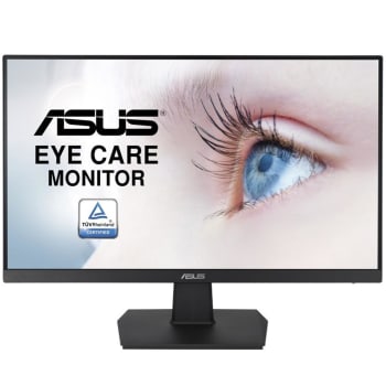 Monitor Gamer Asus Eye Care 23,8 Pol Widescreen FHD 75Hz HDMI IPS VA24EHE