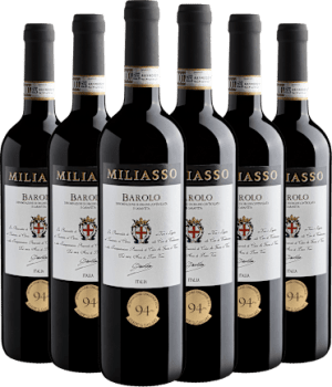 Kit 6 Miliasso Barolo DOCG por R$199,90 cada garrafa