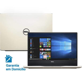 Notebook Dell Inspiron i14-7460-A20G Intel Core i7 8GB (GeForce 940MX de 4GB) 1TB Tela Full HD 14" Windows 10 - Dourado