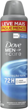 10 Unidades — Dove Antitranspirante Aerossol Cuidado Total Men+Care 250ml