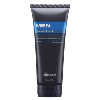 MEN Shampoo 2 em 1 Anticaspa/Ultraforça, 200ml