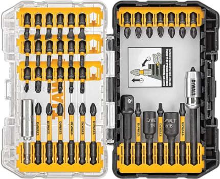 DEWALT Conjunto de brocas com revestimento de nitreto de titânio, 14 peças (DW1354), amarelo