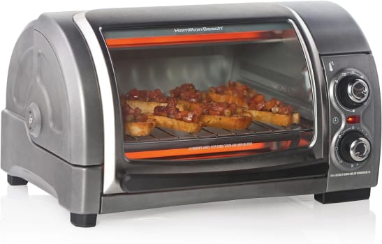 Forno Elétrico, Easy Reach, 12L, Prata, Hamilton Beach (Duas Opções de Voltagem)