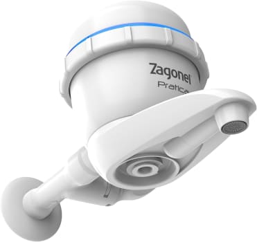 Zagonel Torneira Prática Touch Eletronica, 5500W, 220V (Branco)