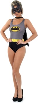 Fantasia Body Batman Adulto 960508-pp Sulamericana Fantasias Cinza/preto Adulto