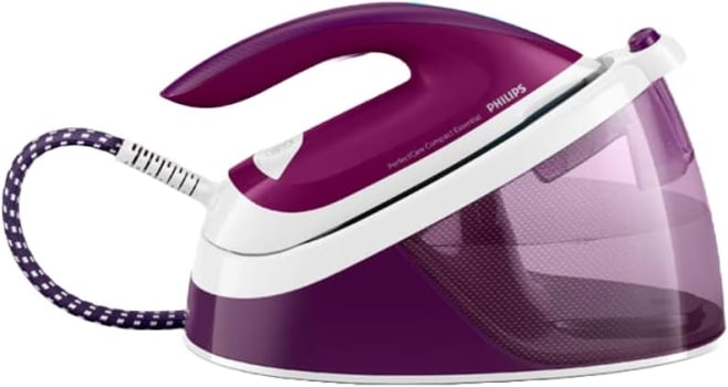 Ferro De Passar PerfectCare Compact Essential Philips Walita Rosa 1800W