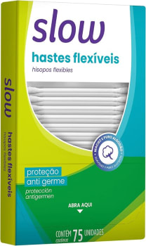 Lanossi Beauty & Care Hastes Flexíveis - 150 Unidades Branco