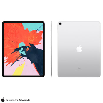 iPad Pro 3° Geração Prata com Tela de 12,9” Wi-Fi, 64GB