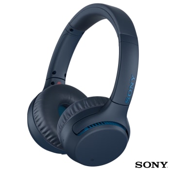 Fone de Ouvido sem Fio Sony Headphone Azul - WH-XB700/LC