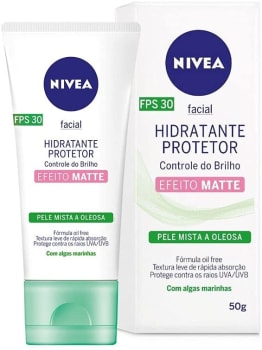 Hidratante Protetor Nivea Controle do Brilho Oleosidade FPS30 50ml