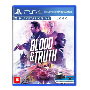 Jogo Blood & Truth - PS4 VR