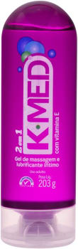 Lubrificante Íntimo e Gel de Massagem K-Med - 200ml