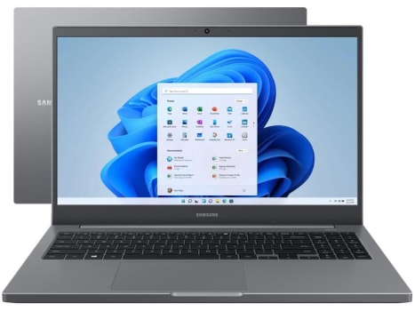 Notebook Samsung Book Intel Core i3 4GB - 256GB SSD 15,6” Full HD Windows 11 NP550XDA-KV3BR - Samsung Book - Magazine