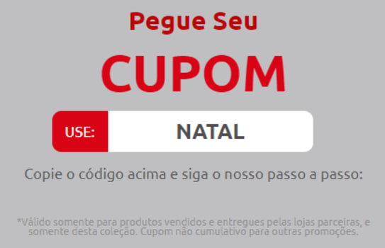 Cupom NATAL de até 20% de Desconto em Produtos Selecionados no Ponto Frio!