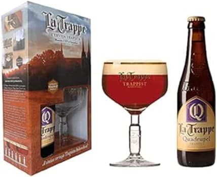 Kit La Trappe Quadruppel - Garrafa 330ml + Taça 250ml