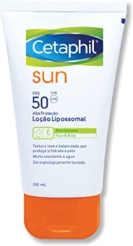 Protetor Solar Cetaphil Sun FPS 50 Loção Lipossomal