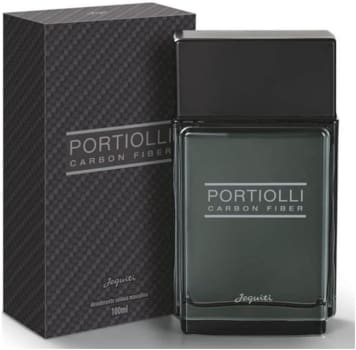 Jequiti Colônia Masculina Portiolli Carbon Fiber 100 Ml