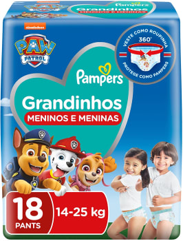 Fralda Grandinhos 14-25Kg 18 Unidades - Pampers