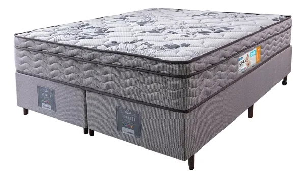 Cama Inbox One Face D45 Ortopédico Queen 198cm x 158cm