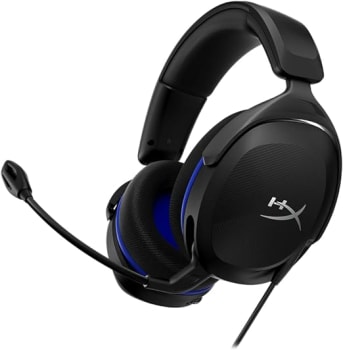 HyperX Cloud Stinger 2 Core – Fone de ouvido para jogos para PlayStation, com microfone, drivers de 40 mm – Preto