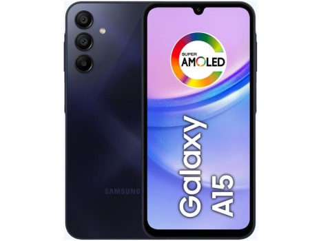 Smartphone Samsung Galaxy A15 6,5" 128GB Azul Escuro 4G 4GB RAM Câm. Tripla 50MP + Selfie 13MP 5000mAh Dual Chip - Galaxy A15 - Magazine OfertaespertaLogo LuLogo Magalu