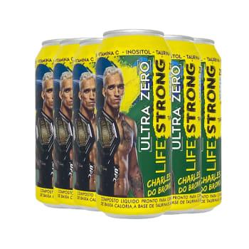 Energético Tradicional Charles Do Bronx 6 Unidades 473ml Cada Life Strong