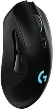 Mouse Gamer Sem Fio Logitech G703 LIGHTSPEED com RGB LIGHTSYNC 6 Botões Programáveis Sensor HERO 25K e Bateria Recarre