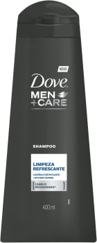 Dove Shampoo Men+Care Limpeza Refrescante 400Ml