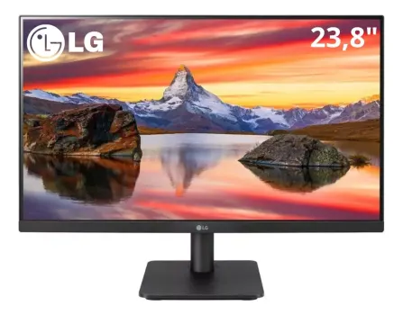 Monitor 23.8 Full Hd Ips Amd Freesync 24mp400 Preto LG 110V/220V