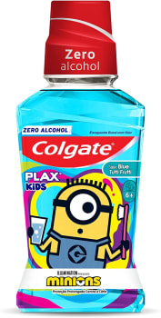 2 Unidades — Enxaguante Bucal Colgate Plax Kids Minions 250ml