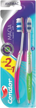 Escova Dental Antibac Leve 2 Pague 1 Condor