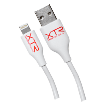 Cabo X-Trax Lightning Homologado Apple 1,0M L10WH Branco