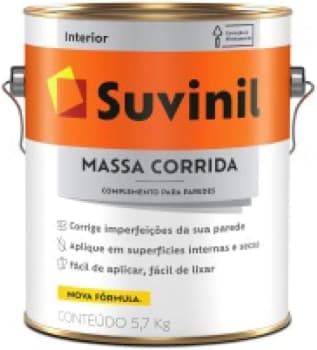 Complemento Suvinil Massa Corrida Branca 5,7 L