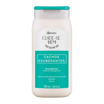 Cuide-se Bem Shampoo Cachos Exuberantes, 250ml