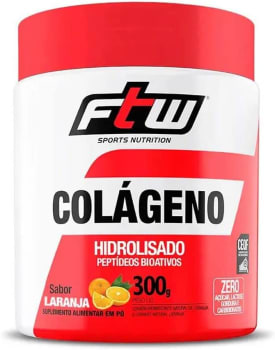 Colágeno Hidrolisado Laranja Ftw Fitoway - 300g