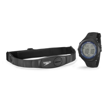 Relógio com Monitor Cardíaco Digital Speedo - Preto e Azul