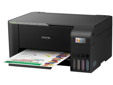 Impressora Multifuncional Epson Ecotank L3250 - Tanque de Tinta Colorida USB Wi-Fi - Impressora Tanque de Tinta - Magazine 