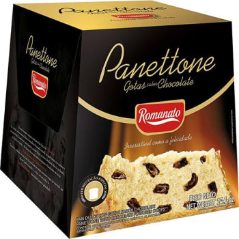 Panettone Romanato Gotas de Chocolate - 400g