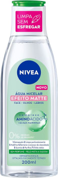 Água Micelar Solução de Limpeza 7 em 1 Efeito Matte 200ml - Nivea