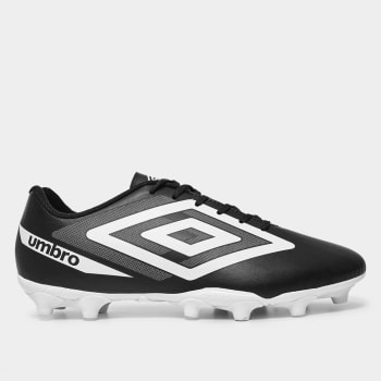 Chuteira Campo Umbro Beat Unissex - Preto+Branco