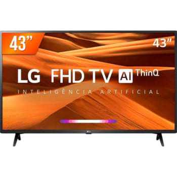 Smart TV LED PRO 43'' Full HD LG 43LM 631 3 HDMI 2 USB Wi-fi Conversor Digital - Magazine Ofertaesperta
